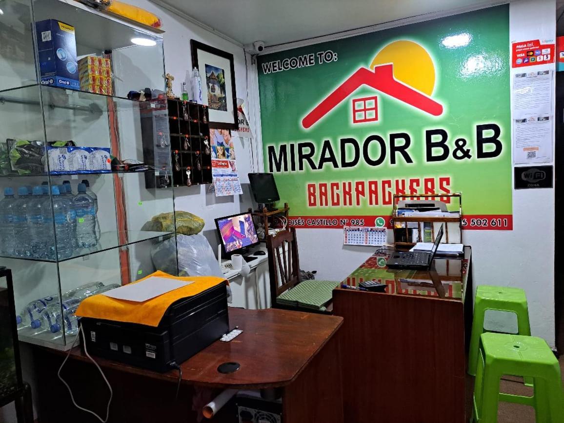 Mirador Backpackers B&B อัวรัซ ภายนอก รูปภาพ